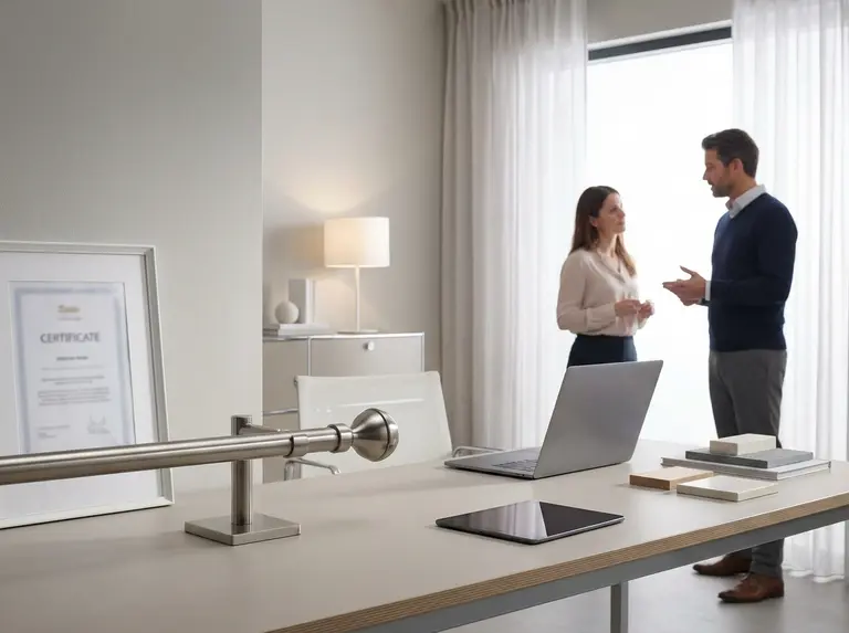 Сертификат на карнизы